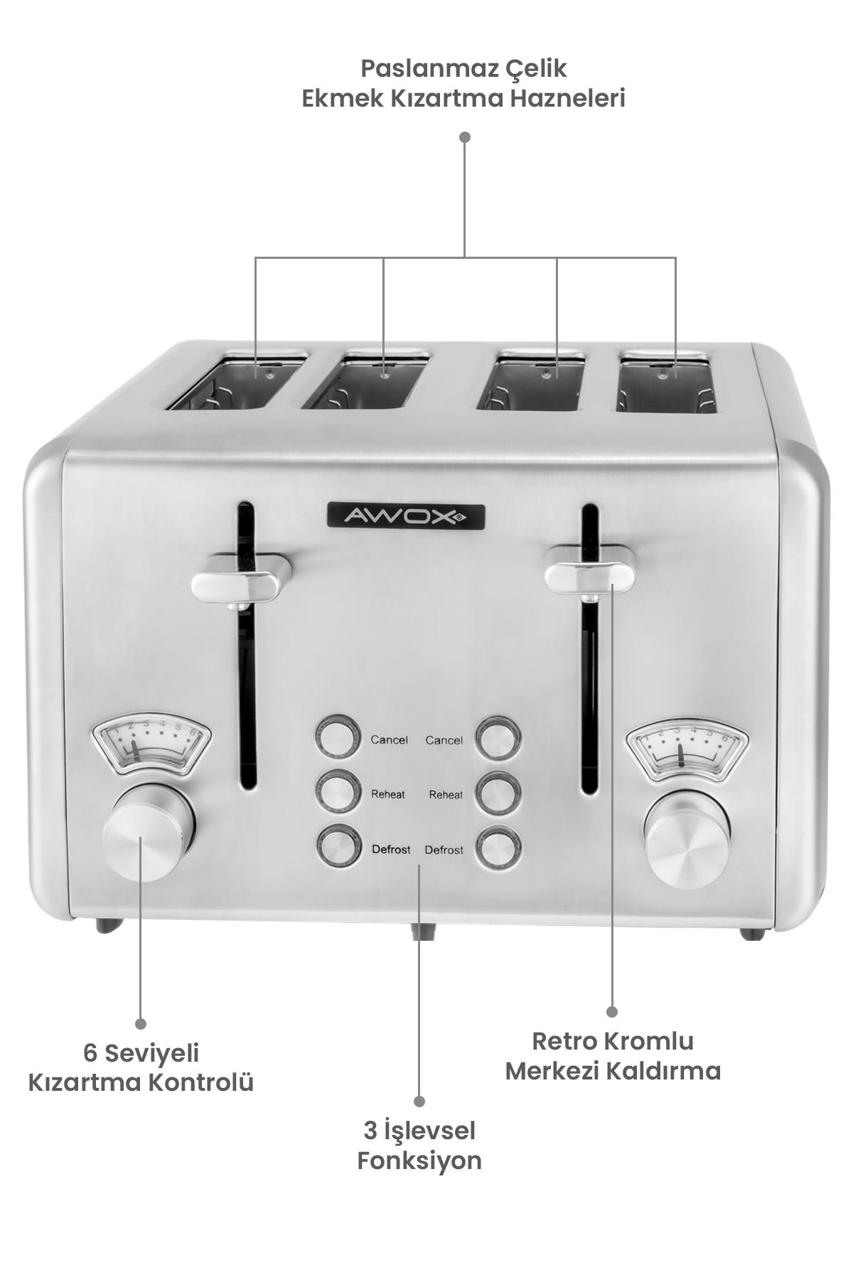 Hot Slıce Pro Ekmek Kızartma Makinesi 