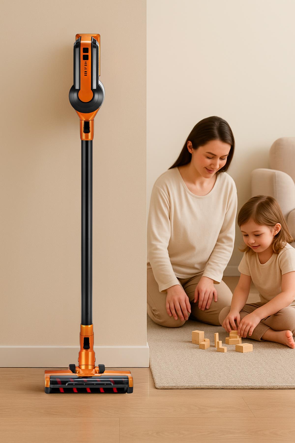 SL596 ŞARJLI DİK SÜPÜRGE