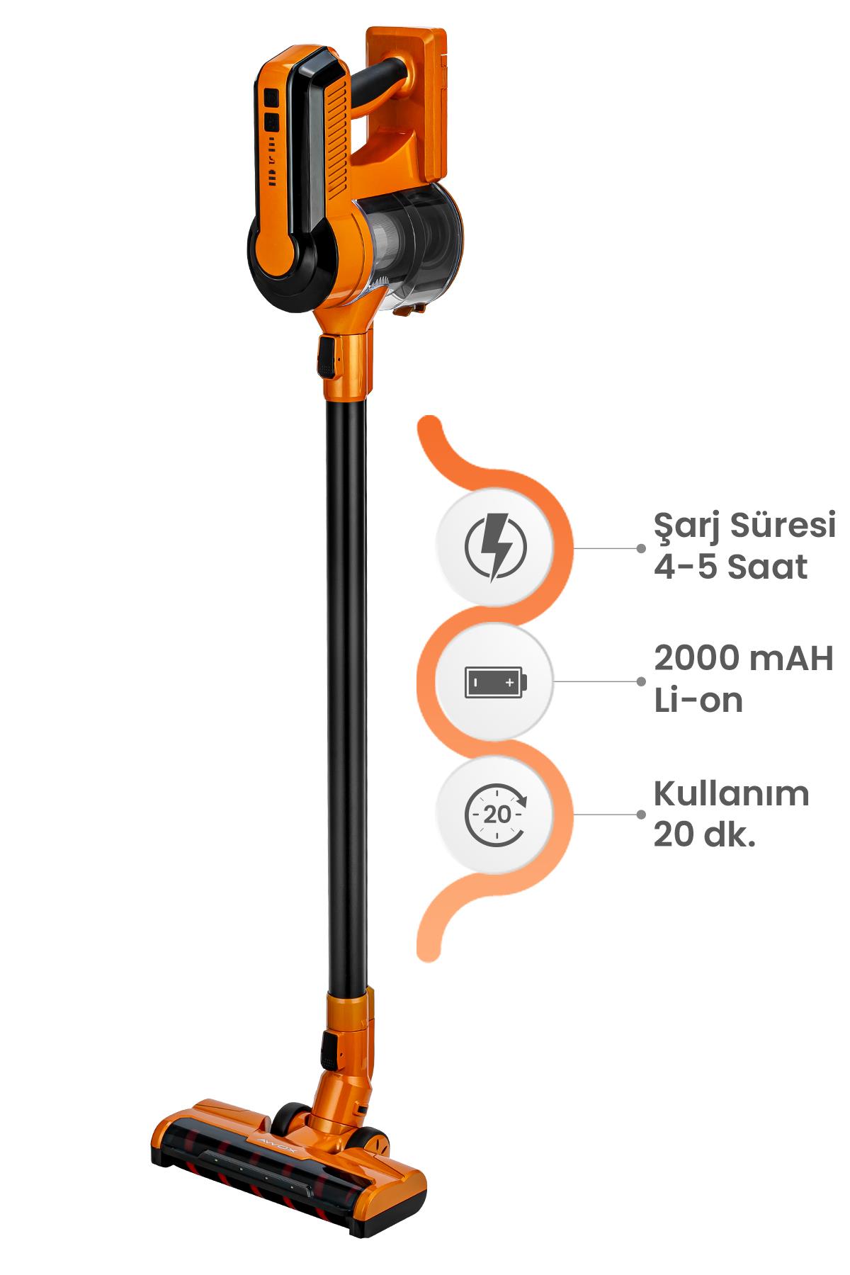 SL596 ŞARJLI DİK SÜPÜRGE