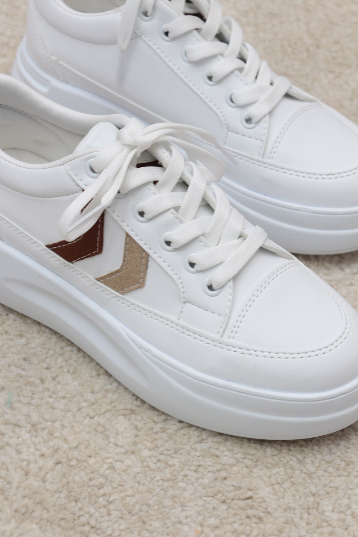 Morales Beyaz Bayan Spor Ayakkabı Sneakers