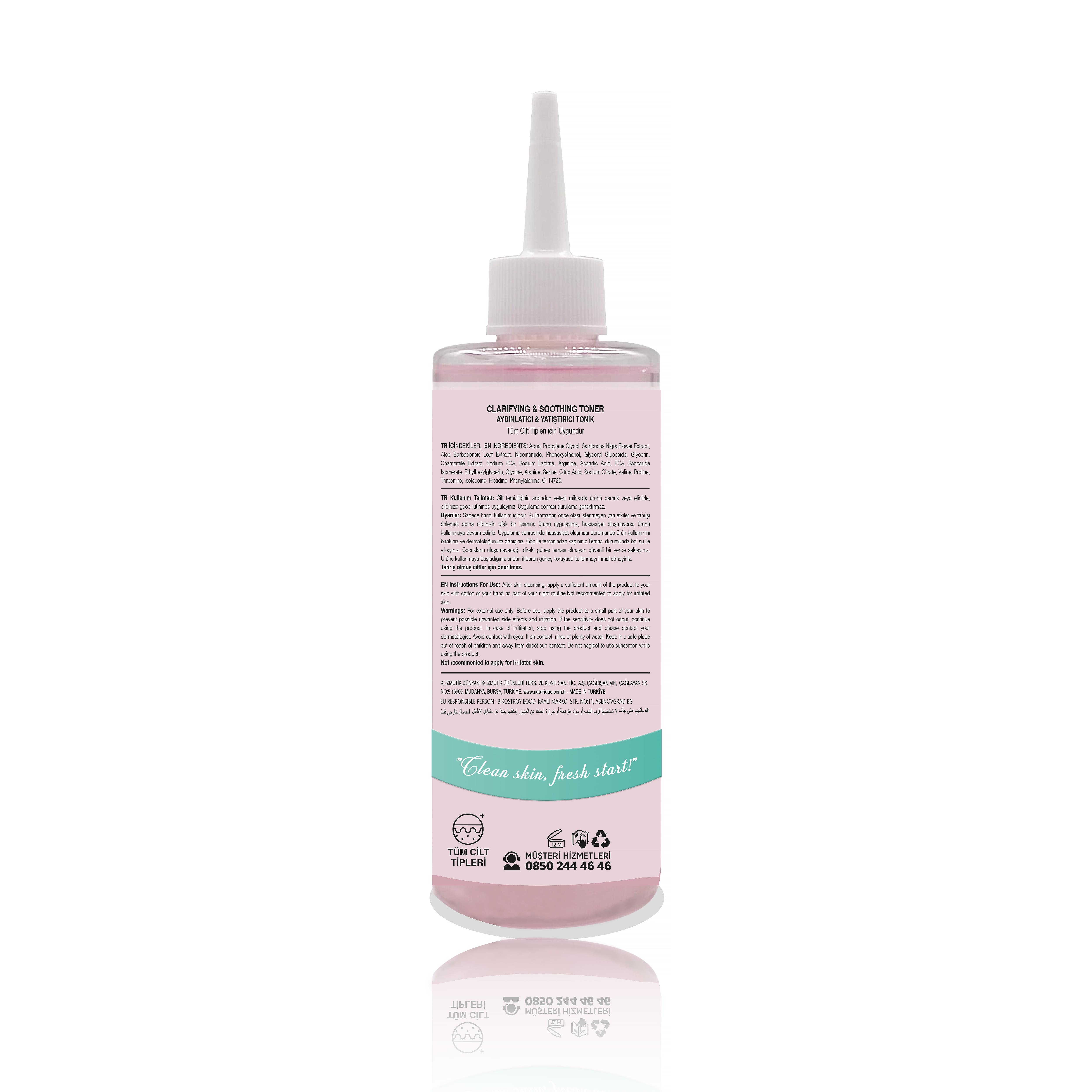 Naturique Clarifying & Soothing Toner 250ml