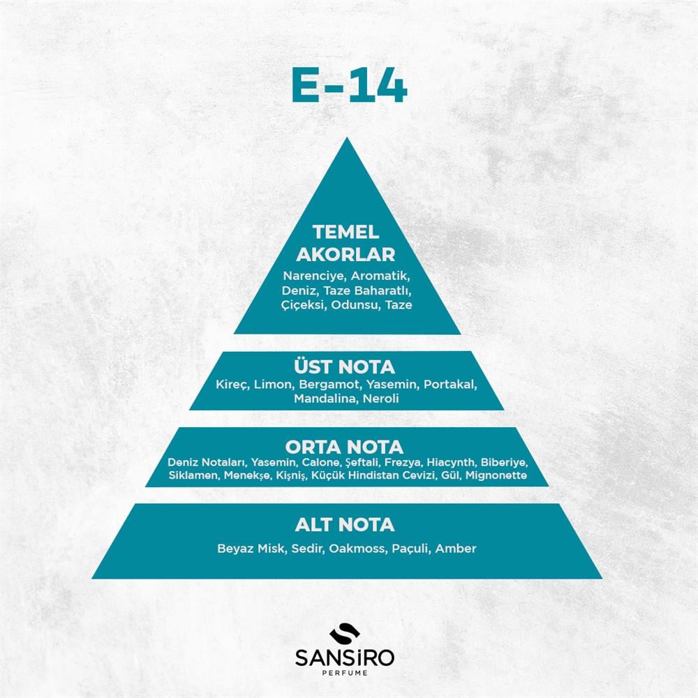 E-14 Erkek Parfüm 50ml Edp
