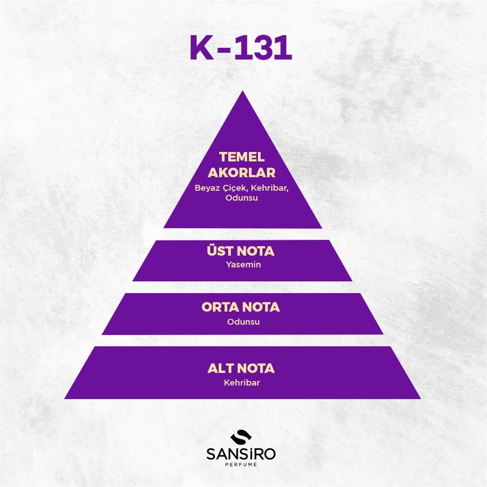 K-131 Kadın Parfüm 50ml Edp