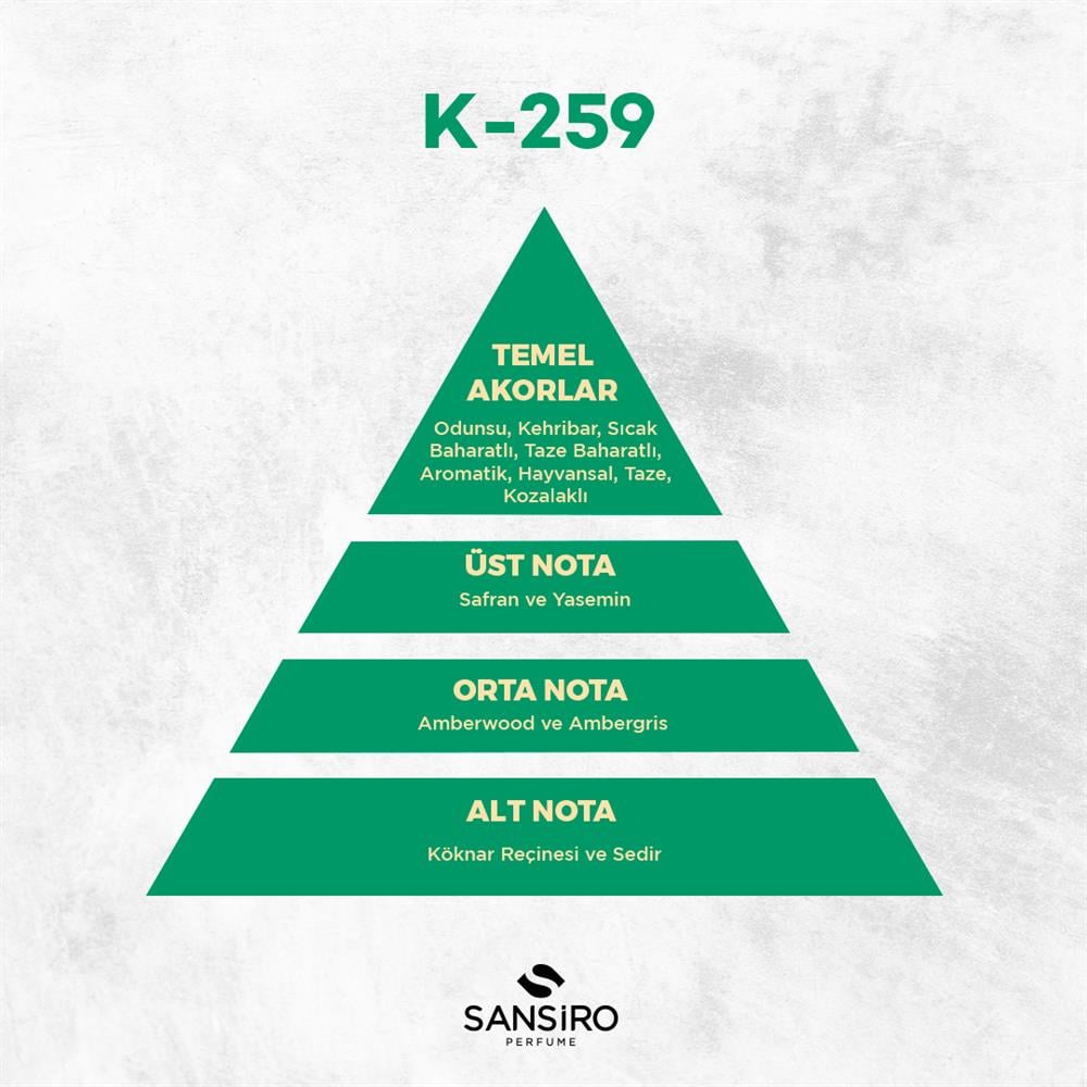 K-259 Kadın Parfüm 50ml Edp