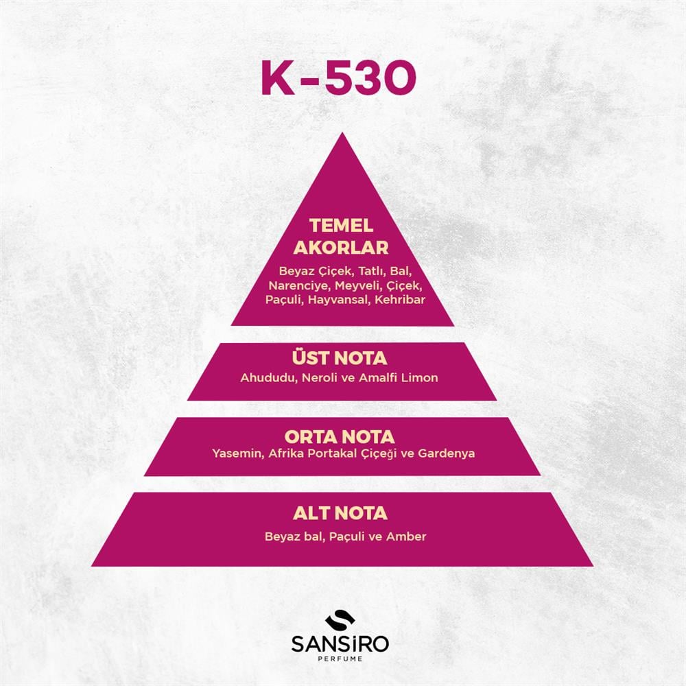 K-530 Kadın Parfüm 50ml Edp