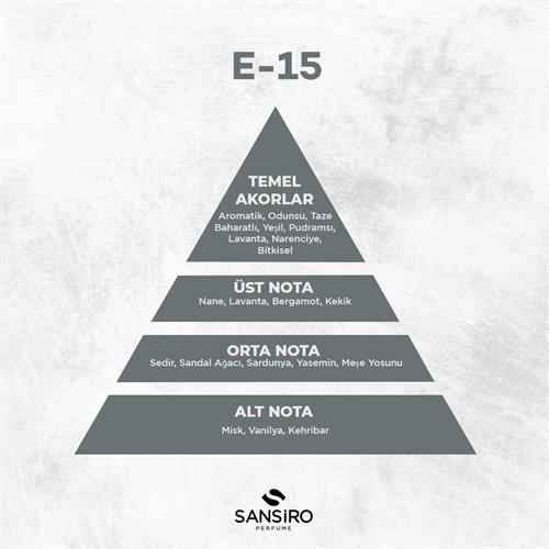 E-15 Erkek Parfüm 50ml Edp