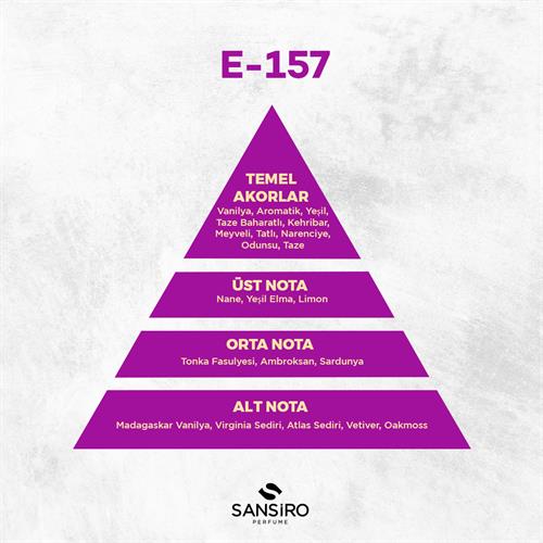 E-157 Erkek Parfüm 50ml Edp
