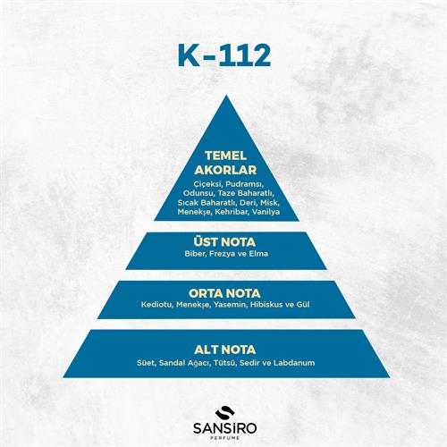 K-112 Kadın Parfüm 50ml Edp