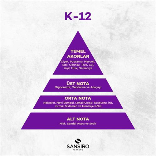 K-12 Kadın Kalem Parfüm 8ml Edp