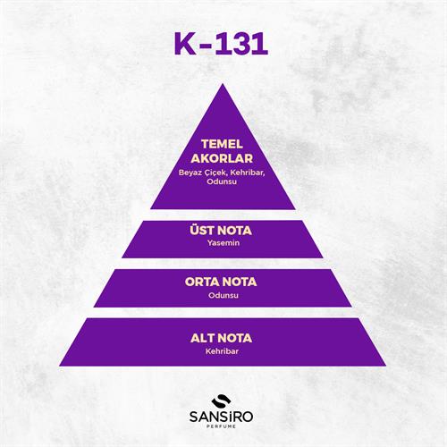 K-131 Kadın Parfüm 50ml Edp