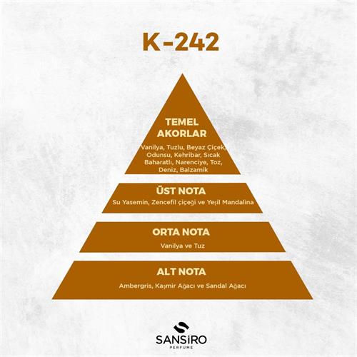 K-242 Kadın Kalem Parfüm 8ml Edp