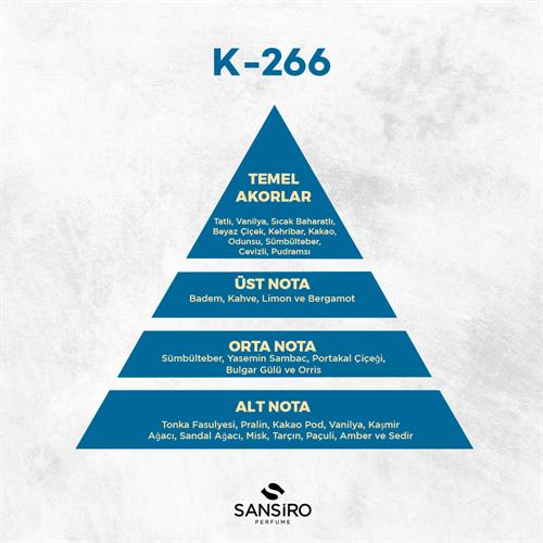 K-266 Kadın Parfüm 50ml Edp
