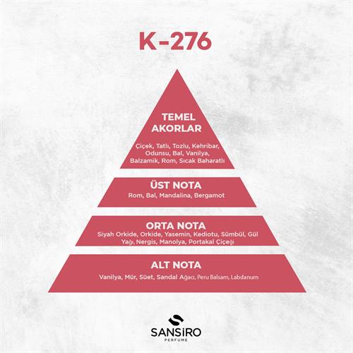 K-276 Kadın Parfüm 50ml Edp