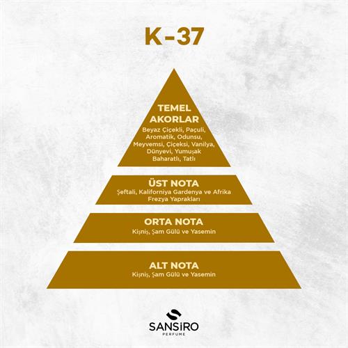 K-37 Kadın Parfüm 50ml Edp