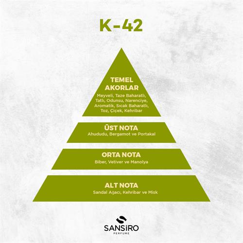 K-42 Kadın Parfüm 50ml Edp
