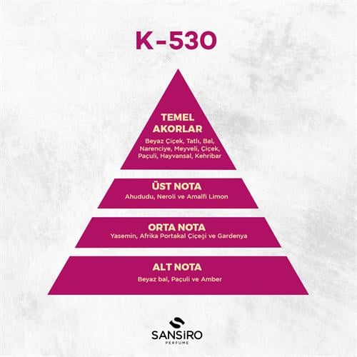 K-530 Kadın Parfüm 50ml Edp