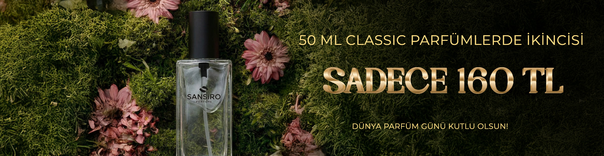50ml Classic Parfümlerde 2. Ürün 250TL!