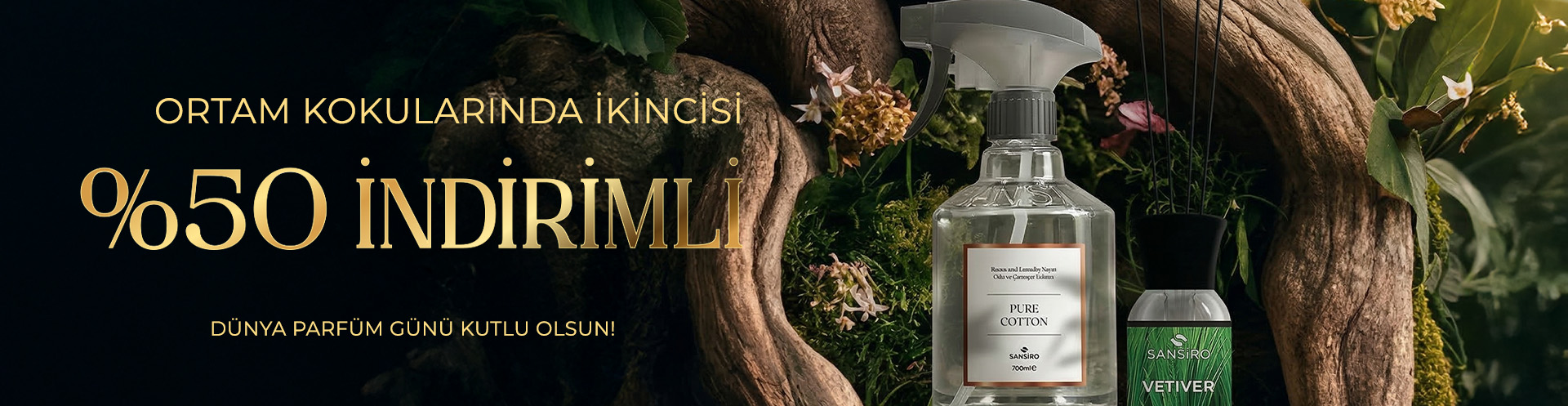 Ortam Kokularında İkincisi %50 İndirimli!