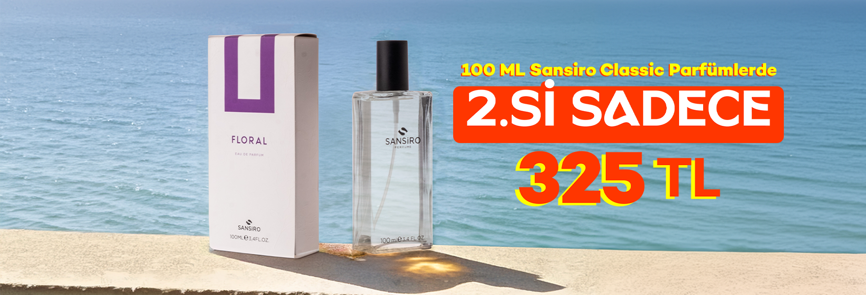 Sansiro Classic 100ml Parfümlerde 2.Ürün Sadece 325 TL