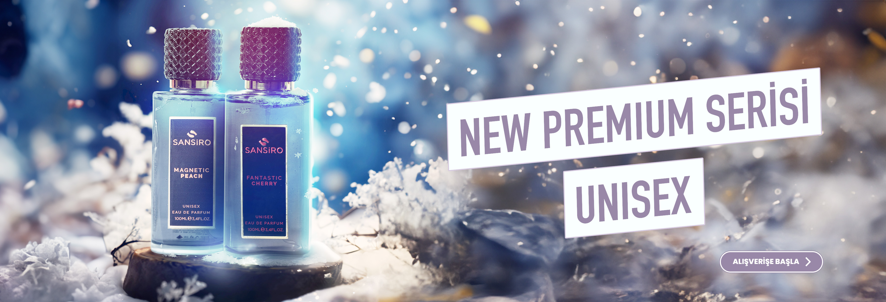 Yeni Premium Serisi Unisex Parfümlerimiz.