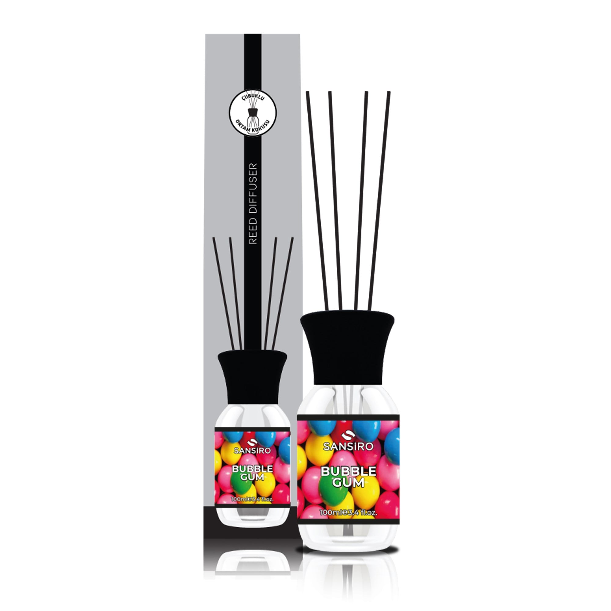 Sansiro Bubble Gum Reed Diffuser 100ml