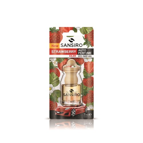 Sansiro Parfüm - Sansiro Strawberry Oto Parfümü 7ml
