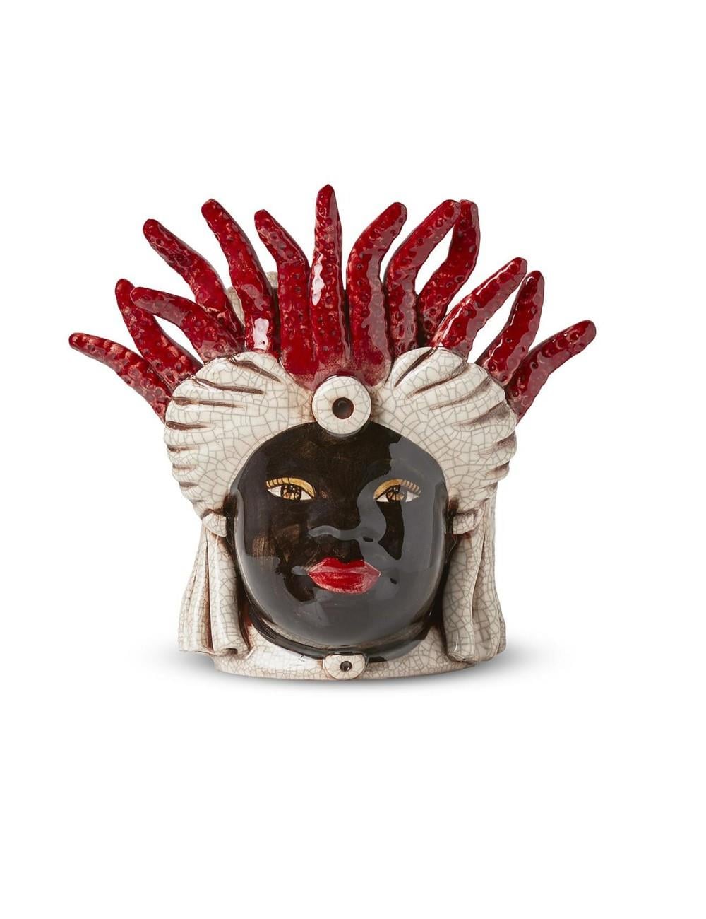 ABHİKA - ABHIKA VASE MORO LADY SMALL MEDUSA