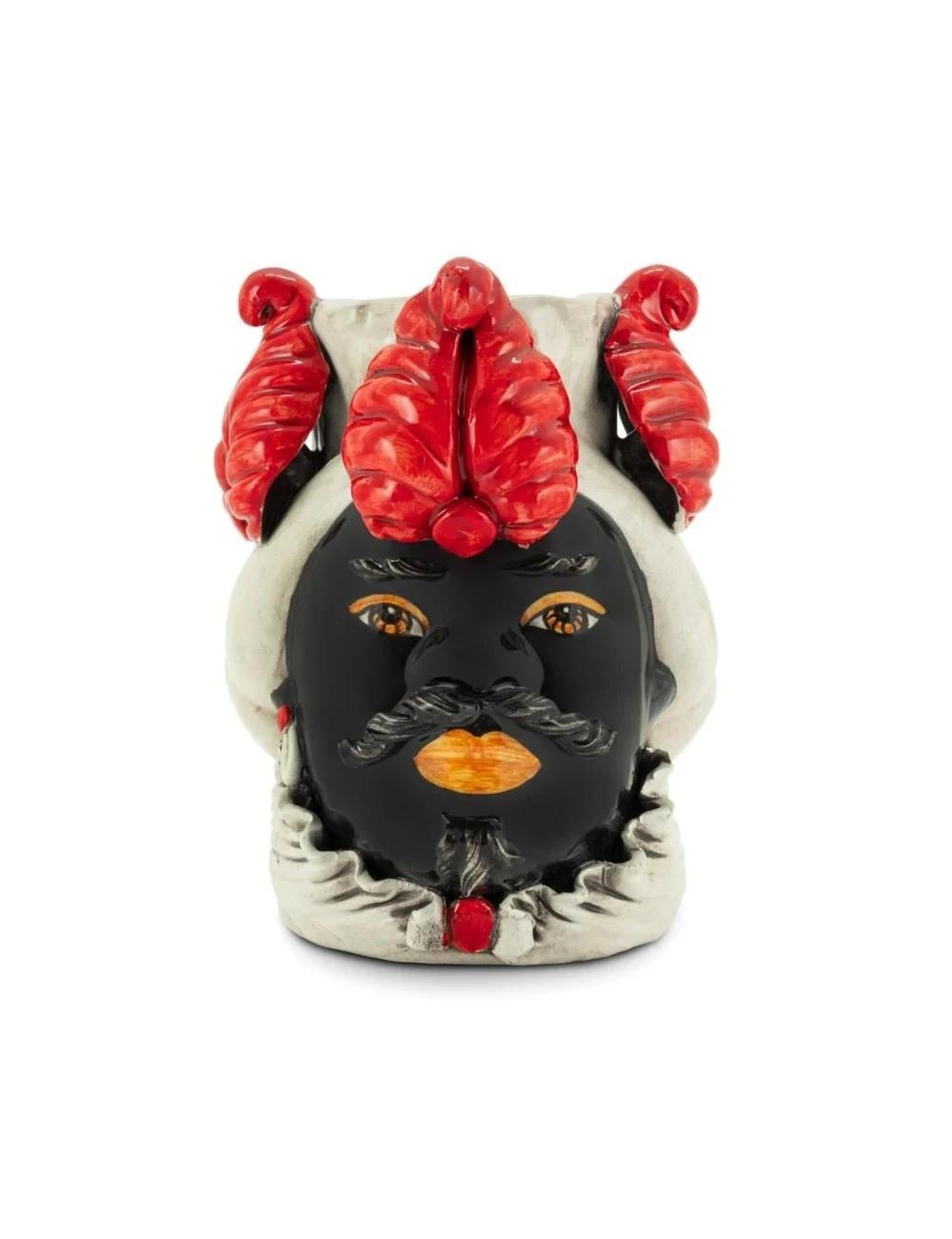 ABHİKA - ABHIKA VASE MORO MAN SMALL 