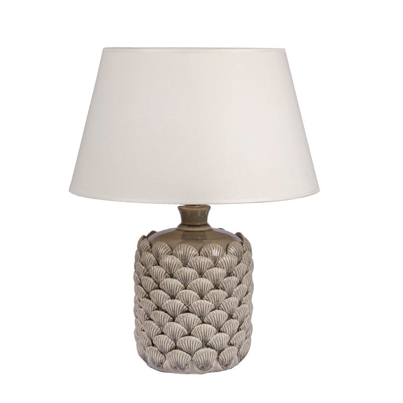 İthal Recif Açık Gri Abajur