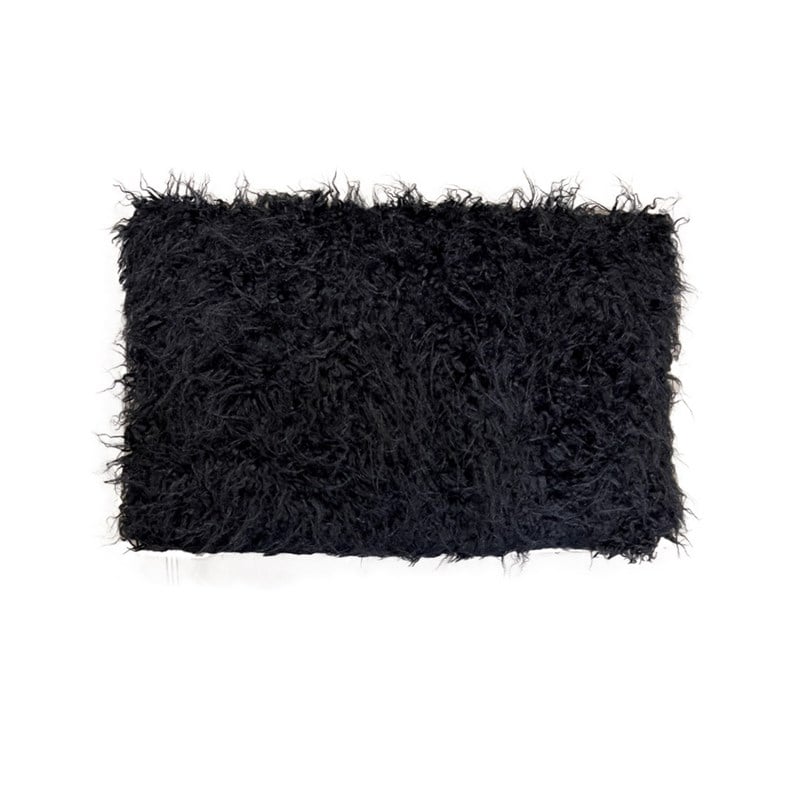 AG Selection - AG SELECTİON SİYAH DİKDÖRTGEN KÜRK KIRLENT