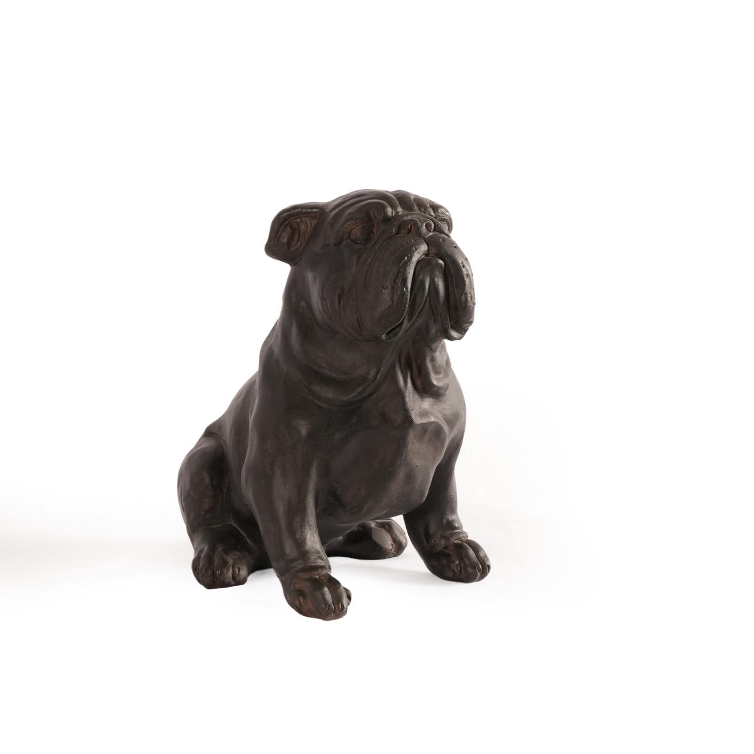 Fancy - Fancy Bulldog Grey Resin