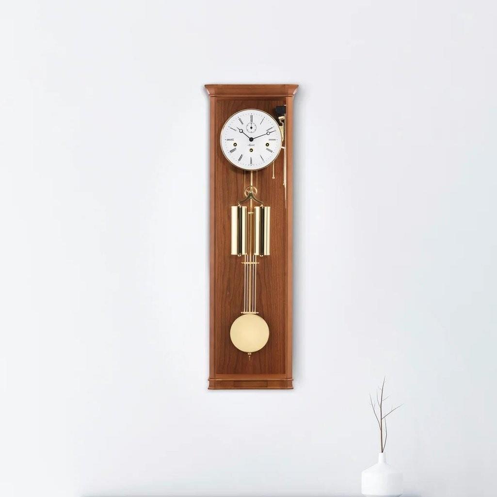 Hermle - HERMLE WİLLİAM AÇIK MEŞE RENGİ DUVAR SAATİ