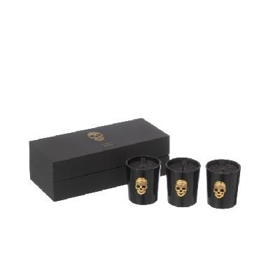 JOLIPA - Jolipa 3'Lü Kokulu Kuru Kafa Mum Set