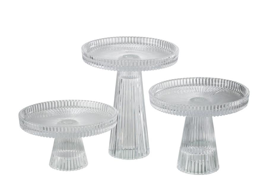 JOLIPA - Jolipa Cake Plate Nelly Glass Transparent