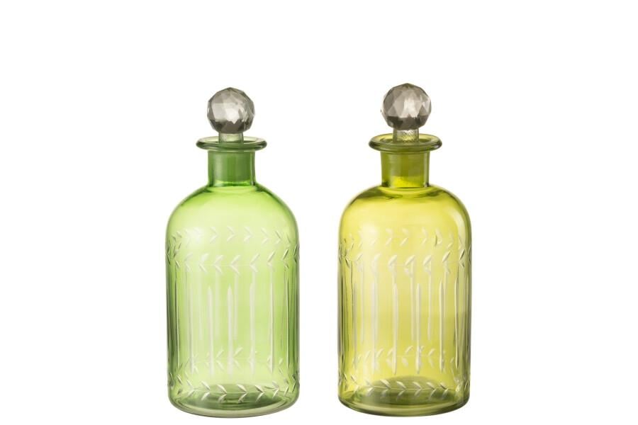 JOLIPA - Jolipa Carafe Leaves Glass Green Large 