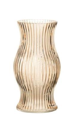 JOLIPA - Jolipa Hurricane Vase Save Glass Peach