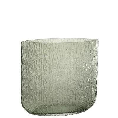 JOLIPA - Jolipa Mila Wide Glass Green Vazo