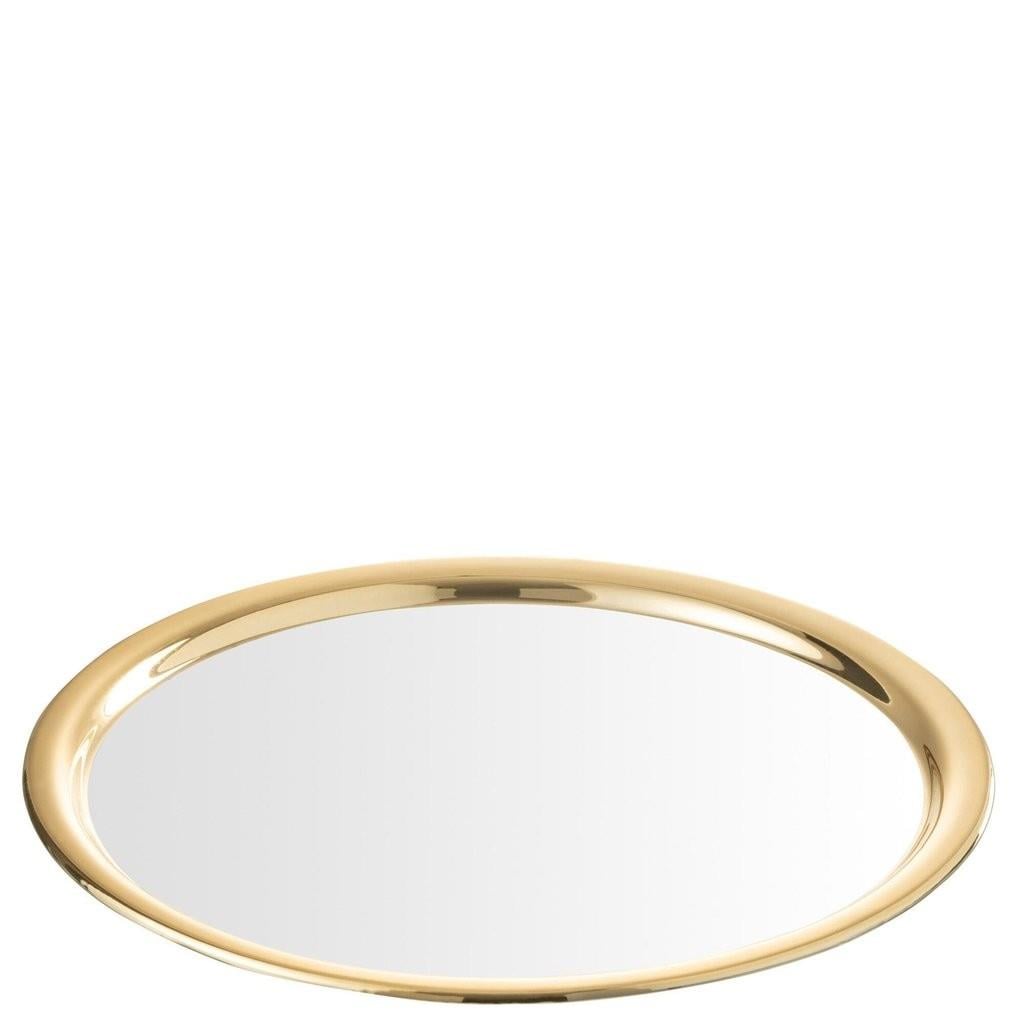 JOLIPA - Jolipa Plate Decorative Glass Gold