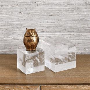 Uttermost - UTTERMOST CUBE RISERS QUARTZ KÜP 2'Lİ SET