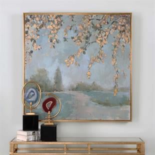 Uttermost - UTTERMOST PEACEFUL HAND PAINTED CANVAS TABLO 