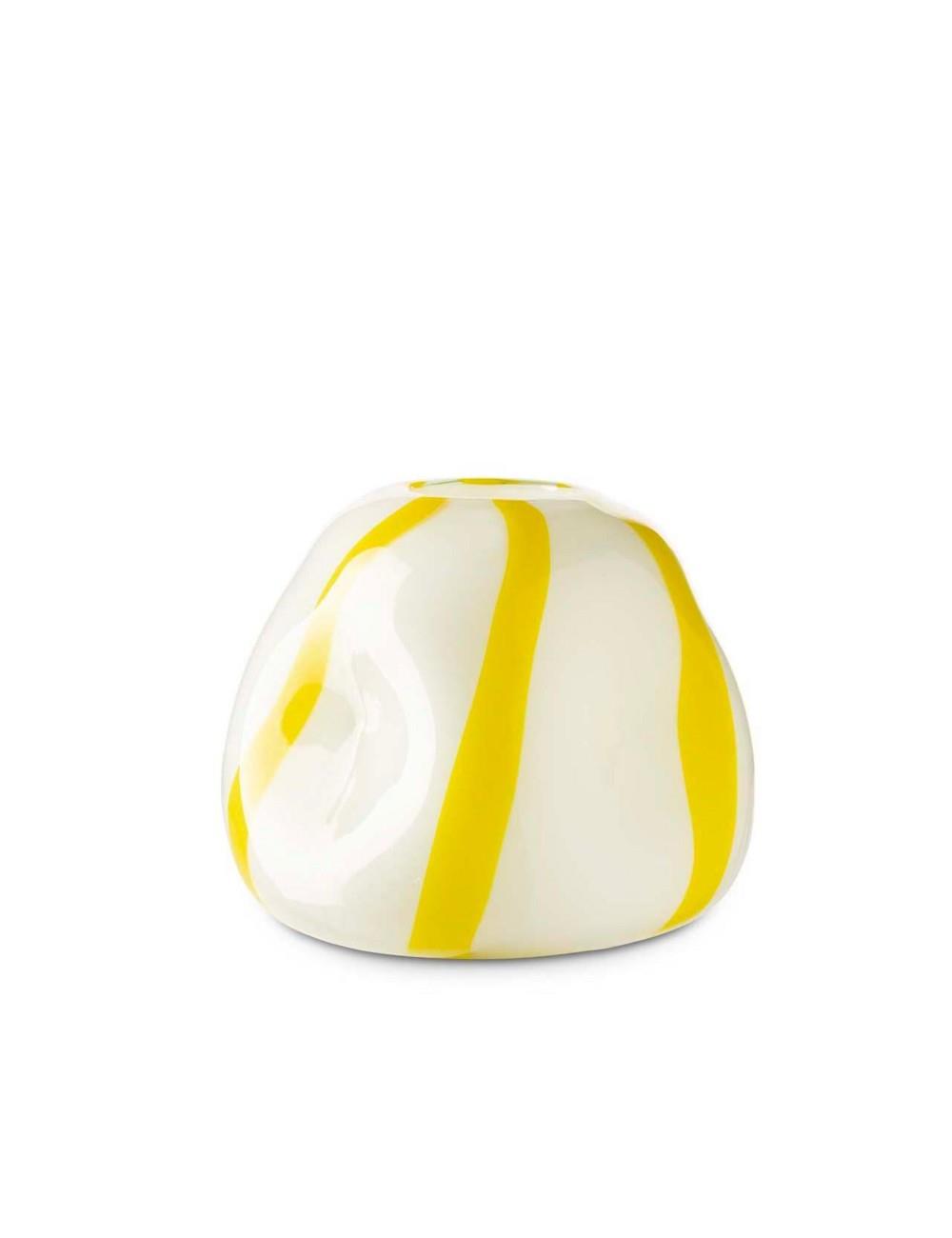 ABHİKA - ABHIKA VASE YU ORG STRIPE 