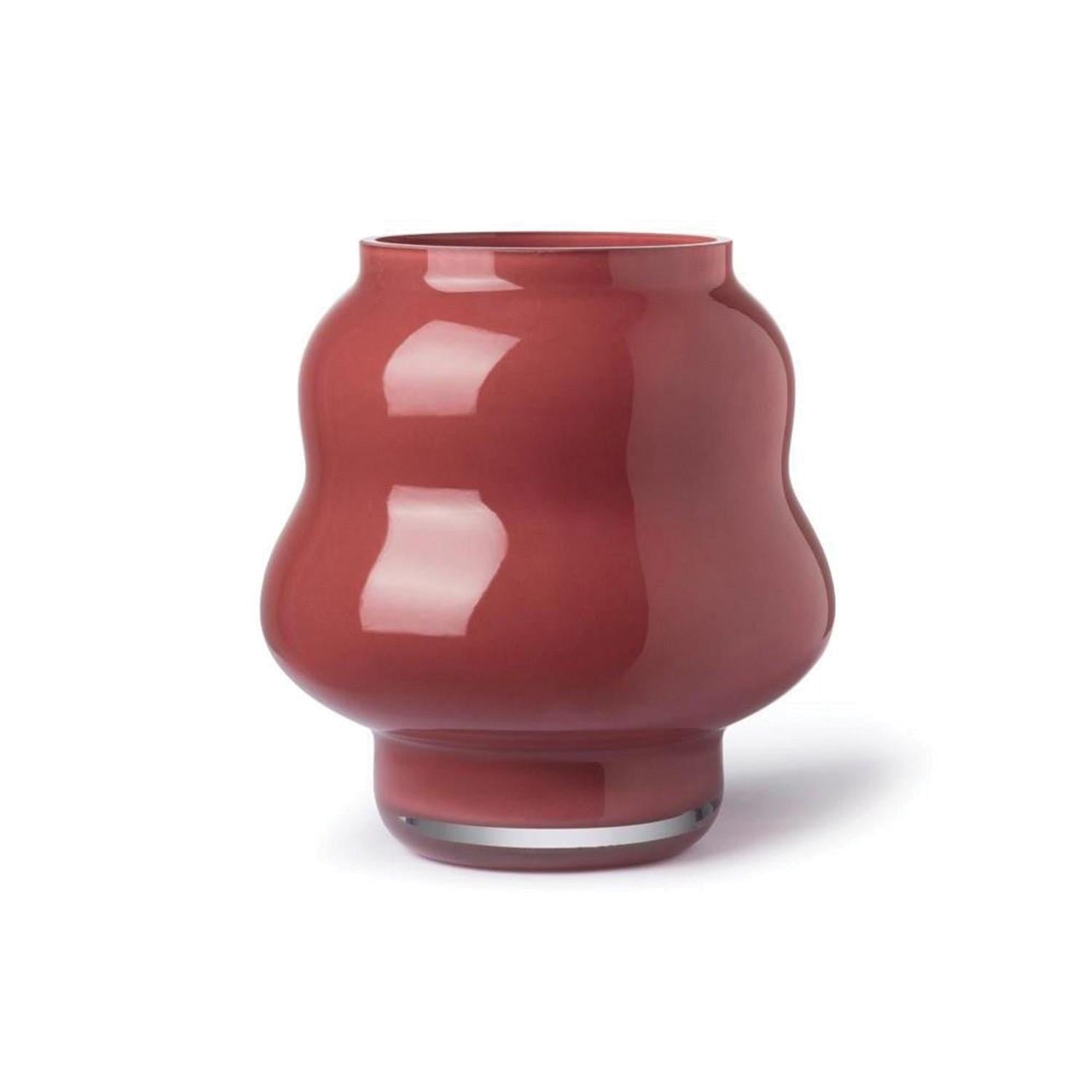 ABHİKA - ABHIKA VASE YURI CURVY ANTIQUE PINK