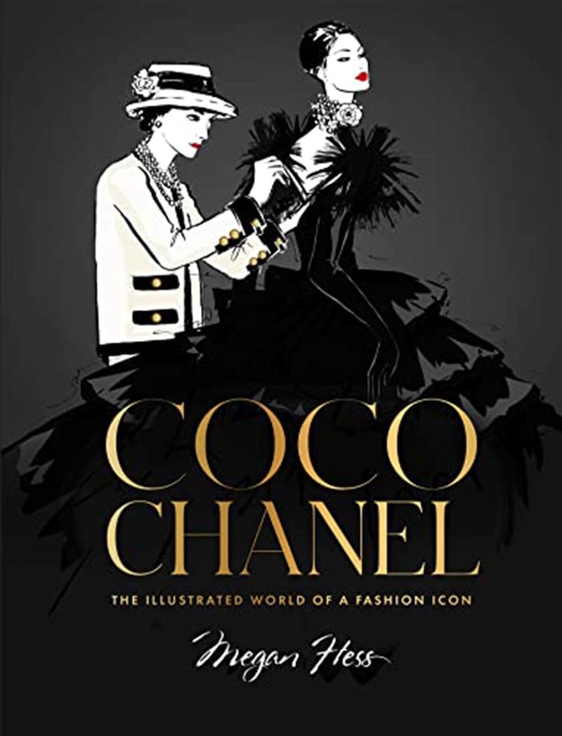 Coco Chanel Black The Illustradet World A Fashion Icon Kitap