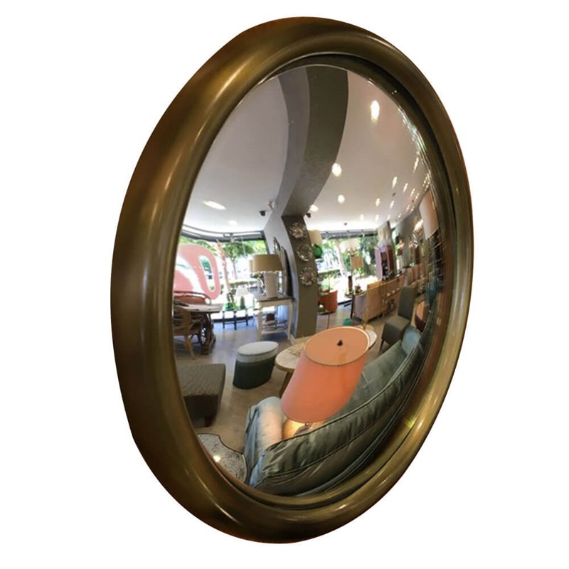 Fancy - Fancy Round Mırror Vınt. Gold Poudlard D80 cm