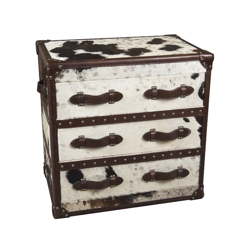 Fancy Deri Kürklü Şifonyer