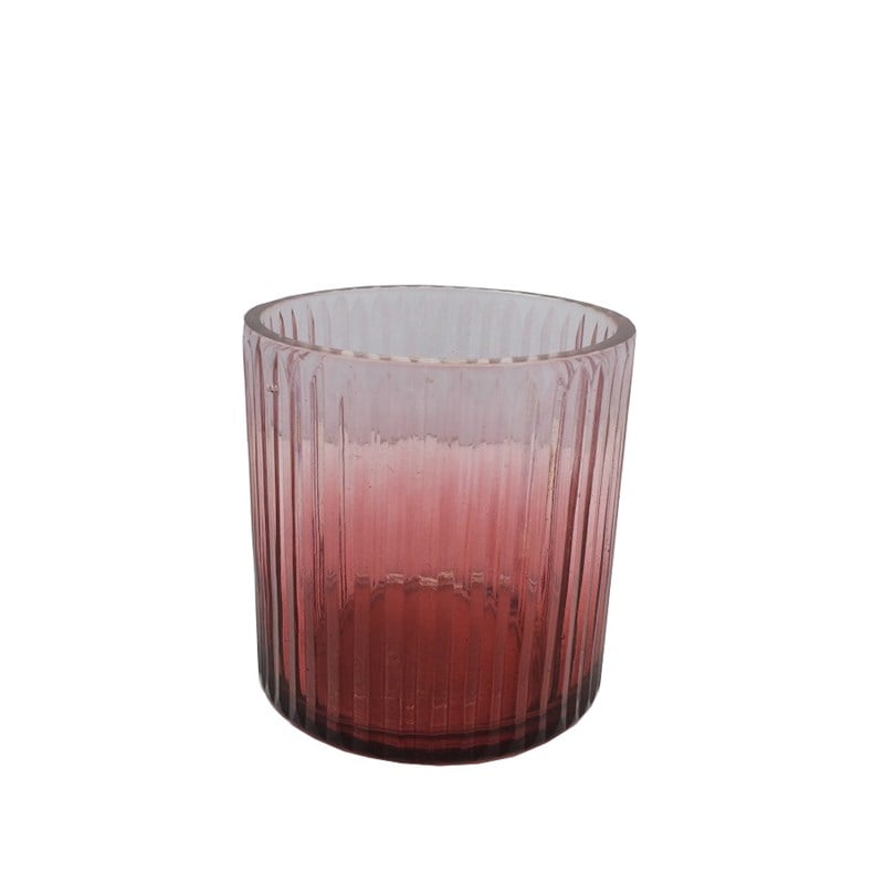 Fancy - Glass Hurricane Dest. Red