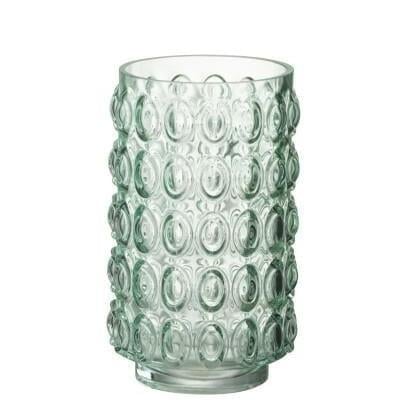 JOLIPA - Jolipa Bubbles Glass Light Green Small Vazo