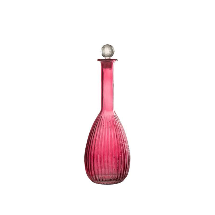 JOLIPA - Jolipa Carafe Stripes Glass Pink