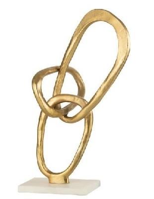 JOLIPA - Jolipa Figure Rings Aluminium Gold