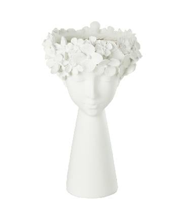 JOLIPA - Jolipa Flowerpot Head White Large